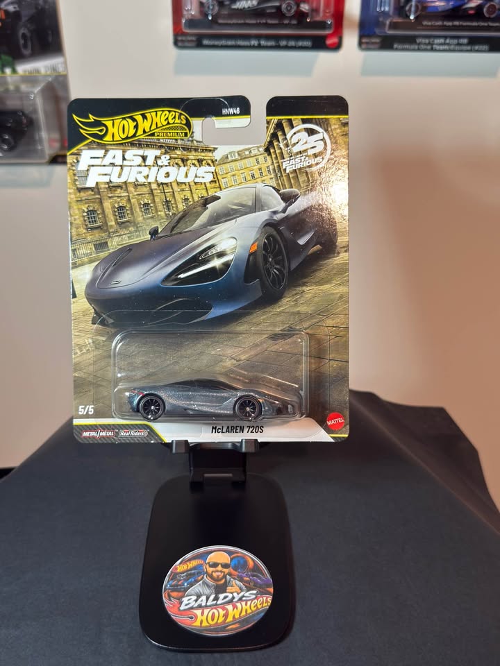 McLaren 720S – Fast & Furious 25th Anniversary – Hot Wheels Premium
