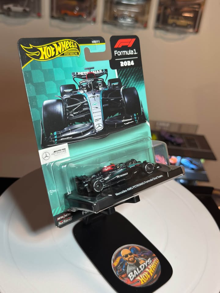 Mercedes-AMG PETRONAS W15 #44 Lewis Hamilton – 2024 Formula 1 – Hot Wheels
