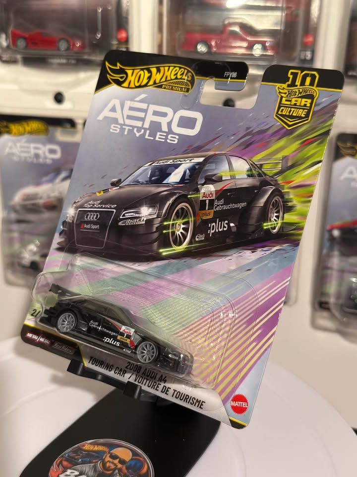 2008 Audi A4 Touring Car – Car Culture: Aéro Styles – Hot Wheels Premium