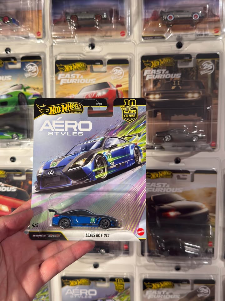 Lexus RC F GT3 – Car Culture: Aéro Styles – Hot Wheels Premium