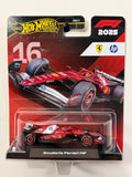 Ferrari #16 Charles Leclerc — damaged card, front of packaging