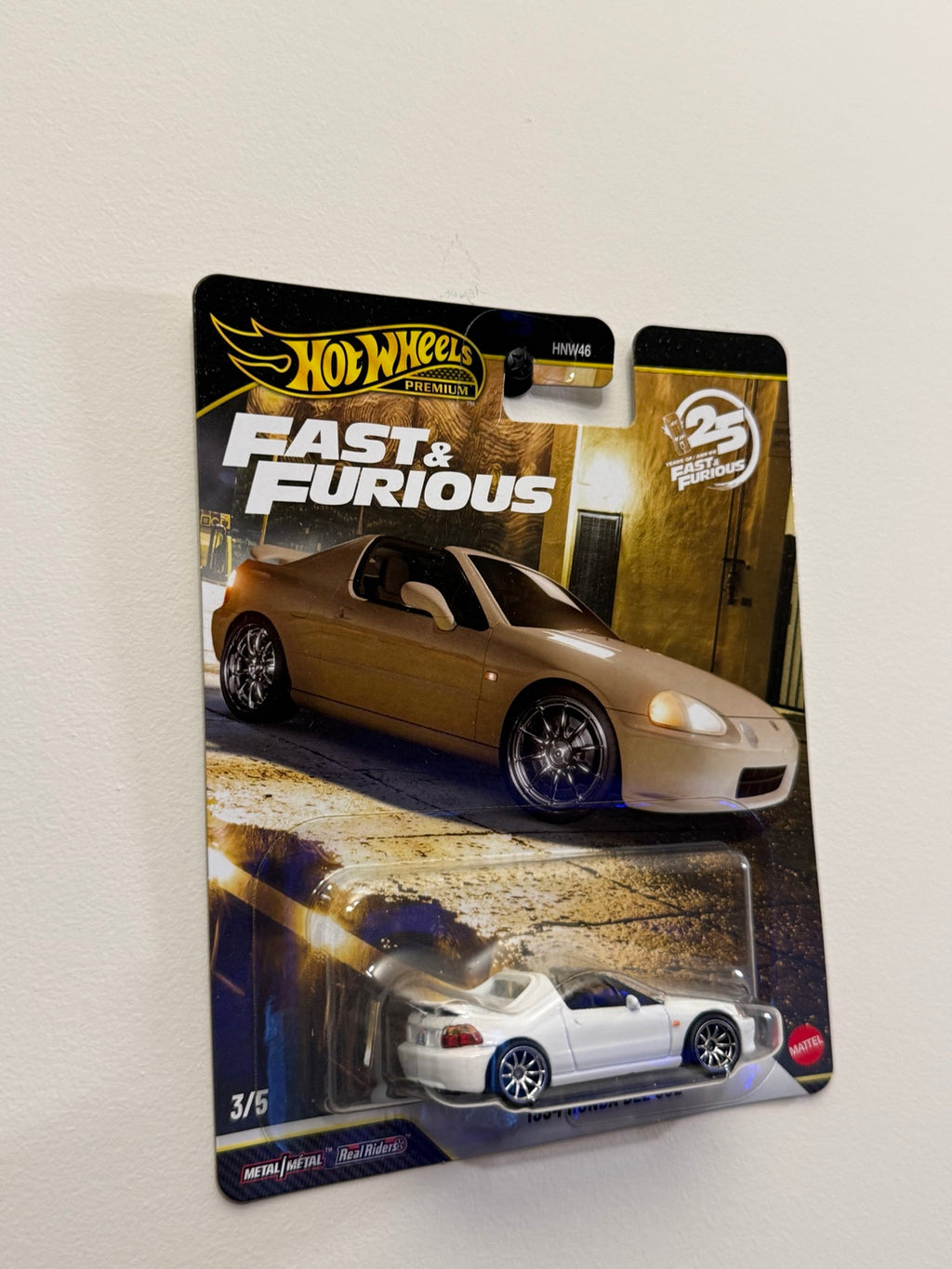 1994 Honda Del Sol – Fast & Furious 25th Anniversary – Hot Wheels Premium angled view