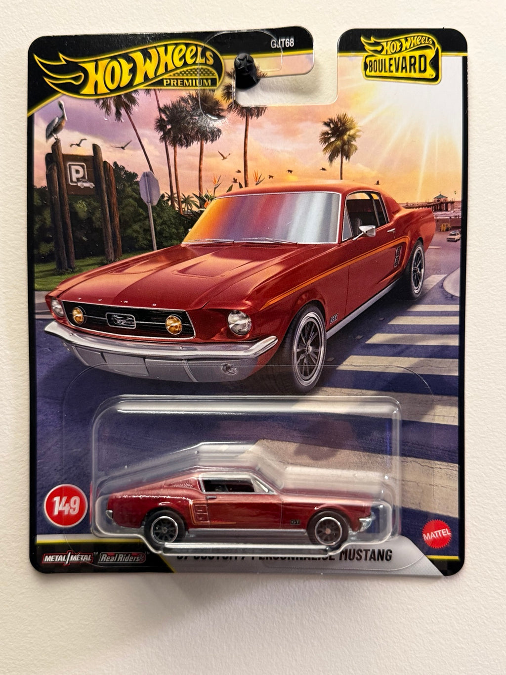 ’67 Customised Mustang — Boulevard #149, front packaging