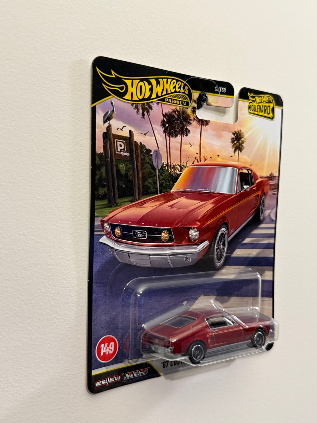 ’67 Customised Mustang — Boulevard #149, rear quarter view