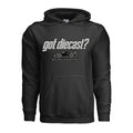 Black GOT DIECAST? collector hoodie – front mockup